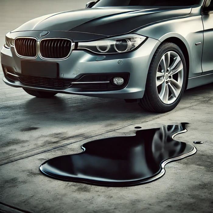 Carro vazando óleo o que pode ser